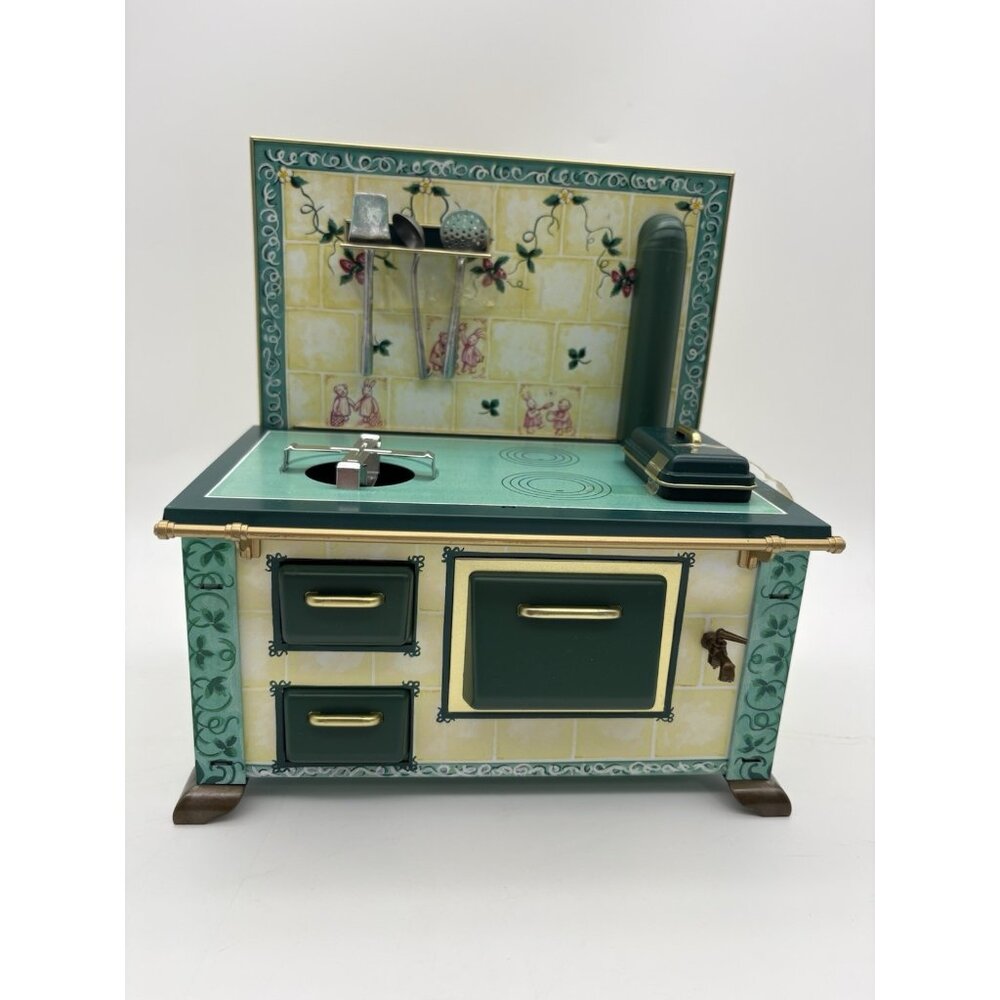 1998 Muffy Vanderbear Jam Session Tin Stove #4930 with Original Box & Utensils